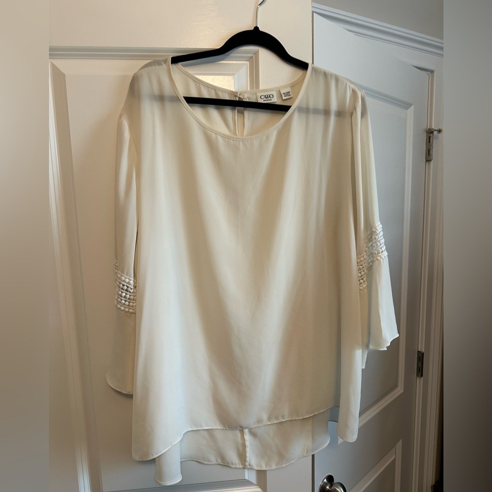 Cato Women's Elegant White Blouse